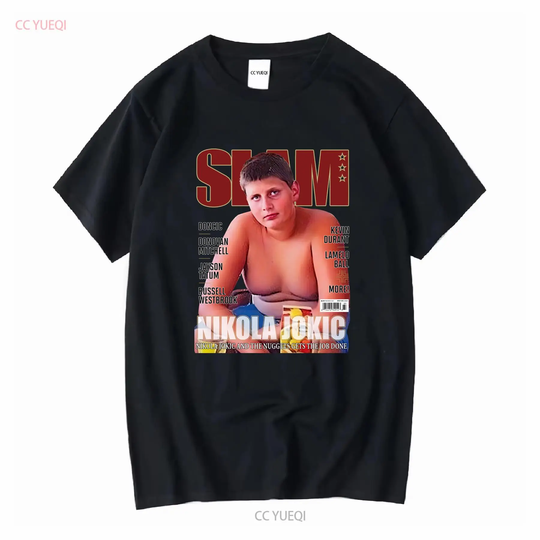 Men'S Fashion Magazine - Винтажная футболка в стиле 90-х, Никола