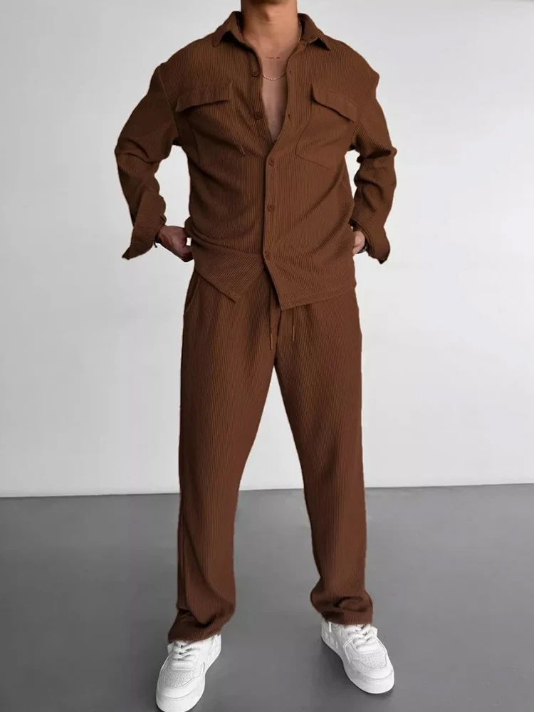 Corduroy Jacket Men - Весна 2025 года, повседневные мужские костюмы