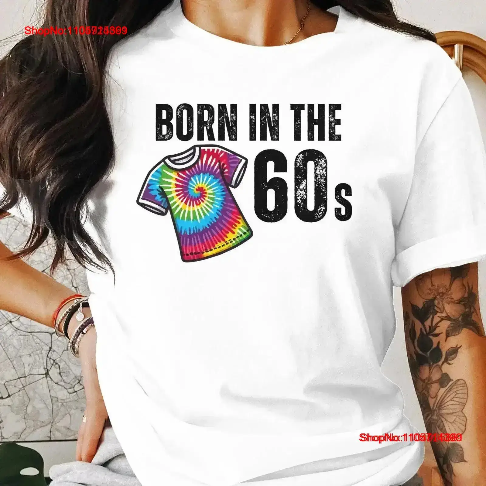 Men'S Fashion 1960S - Футболка Born In The 60s в