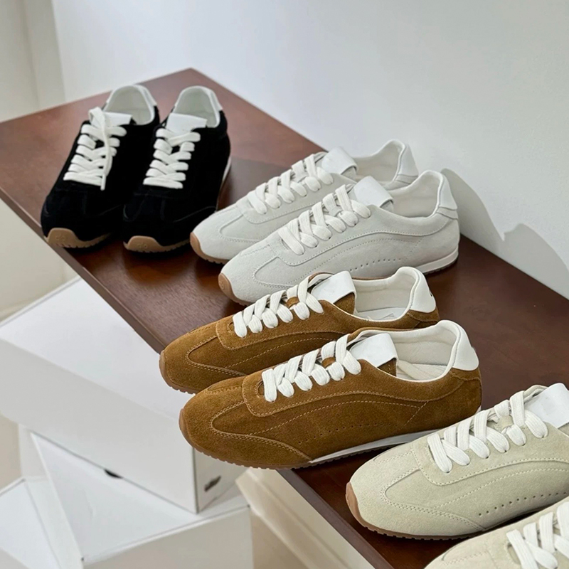 Casual Sneakers Men - Женская повседневная обувь унисекс, замшевые кроссовки