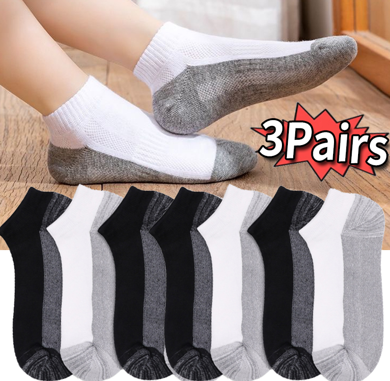 Socks Ankle Men - Летние тонкие носки до щиколотки для