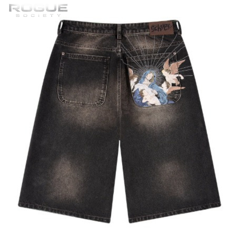 Mens Fashion Denim - Летние люксовые джинсовые шорты в стиле