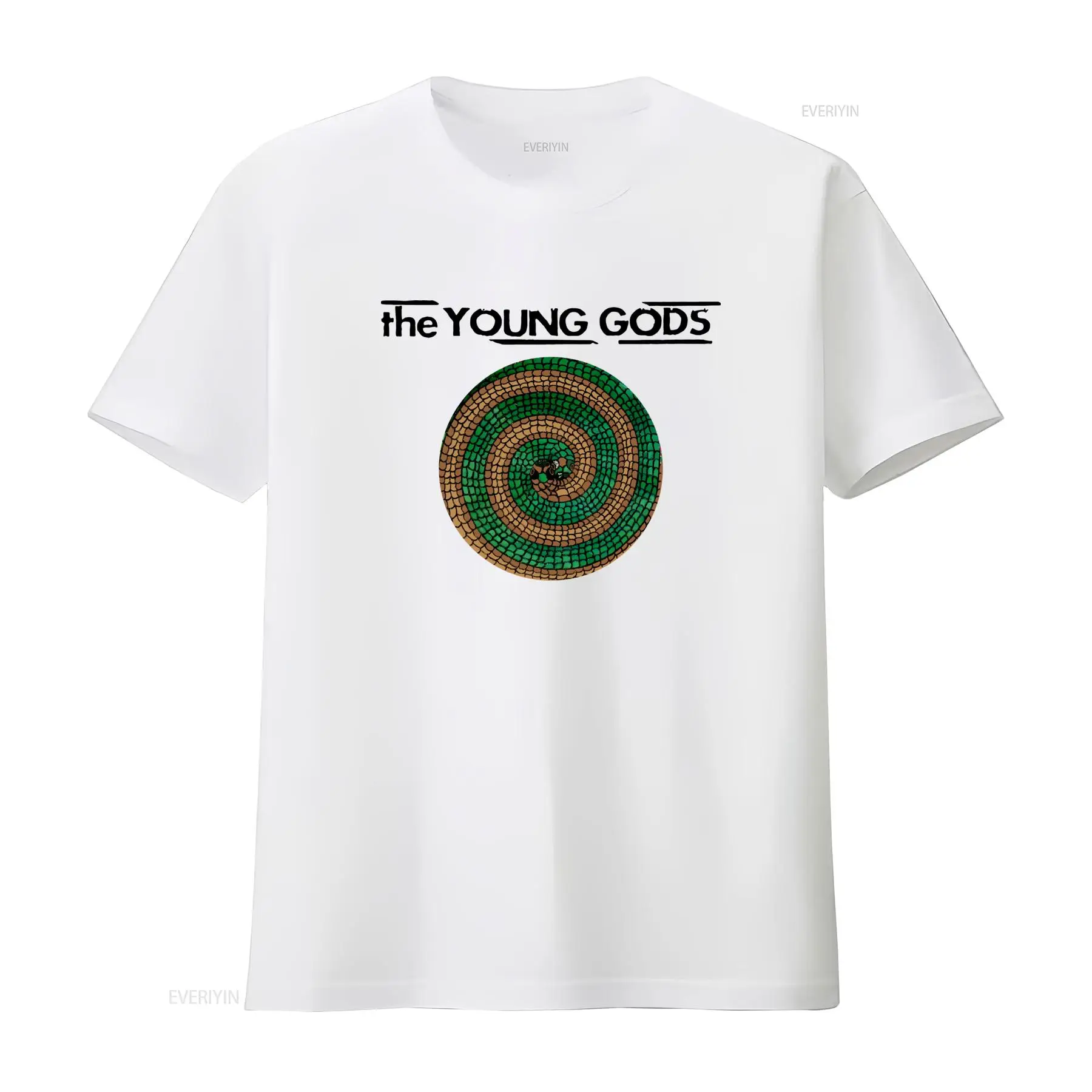 Mens Fashion Young - Винтажная футболка The Young Gods 90-х