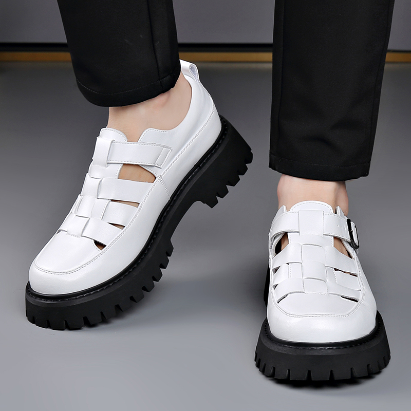 Mens Fashion Young - Мужские весенне-летние сандалии с толстой подошвой,