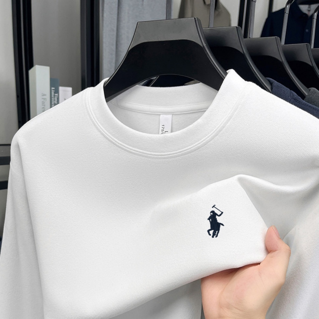 Men'S Fashion Brands - Мягкая хлопковая мужская футболка с длинным