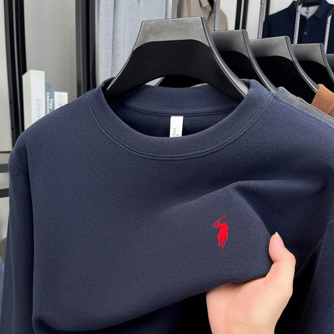 Men'S Fashion Brands - Мягкая хлопковая мужская футболка с длинным