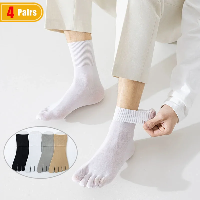 Socks Ankle Men - 4 пары летних тонких носков с