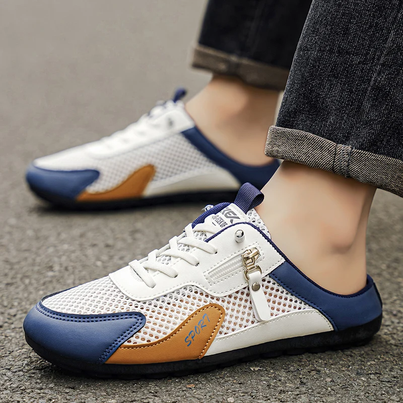 Летние мужские тапочки, модные – обзор и цена Casual Sneakers Men
