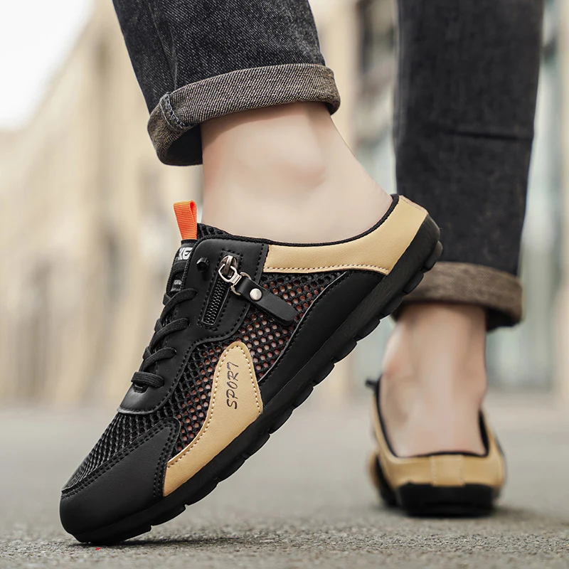 Летние мужские тапочки, модные – обзор и цена Casual Sneakers Men
