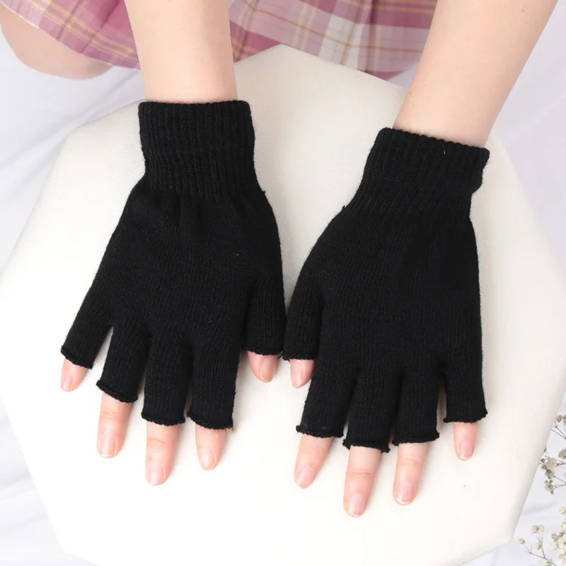 Черные перчатки без пальцев ун – обзор и цена Men'S Fashion Gloves