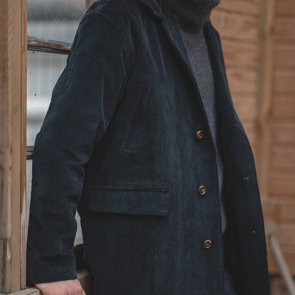 Maden осенне-зимняя винтажная  – обзор и цена Corduroy Jacket Men
