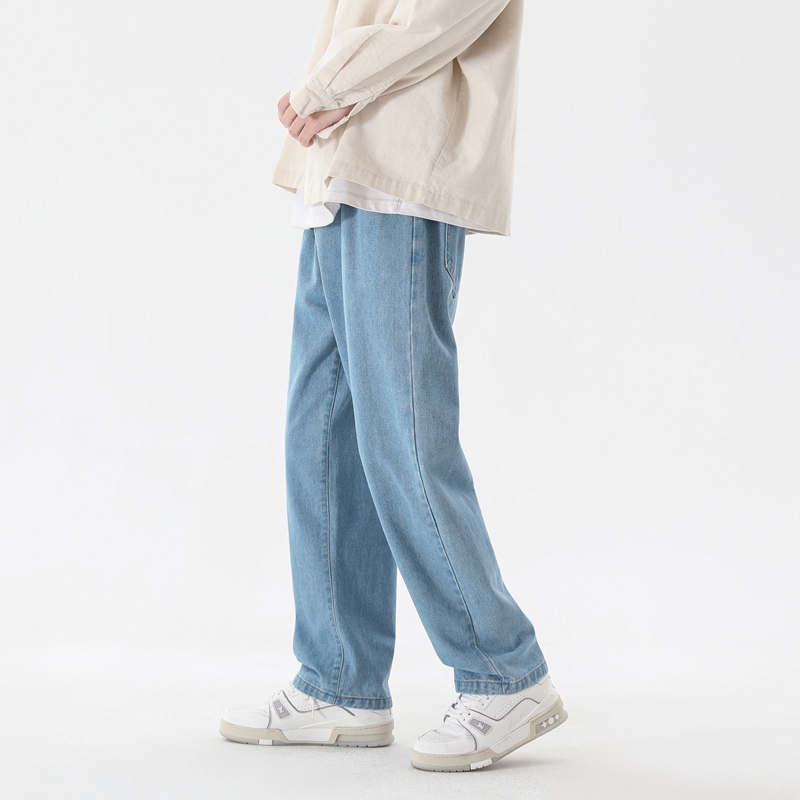 Новинка 2023, модные мужские п – обзор и цена Men'S Fashion Grey Jeans