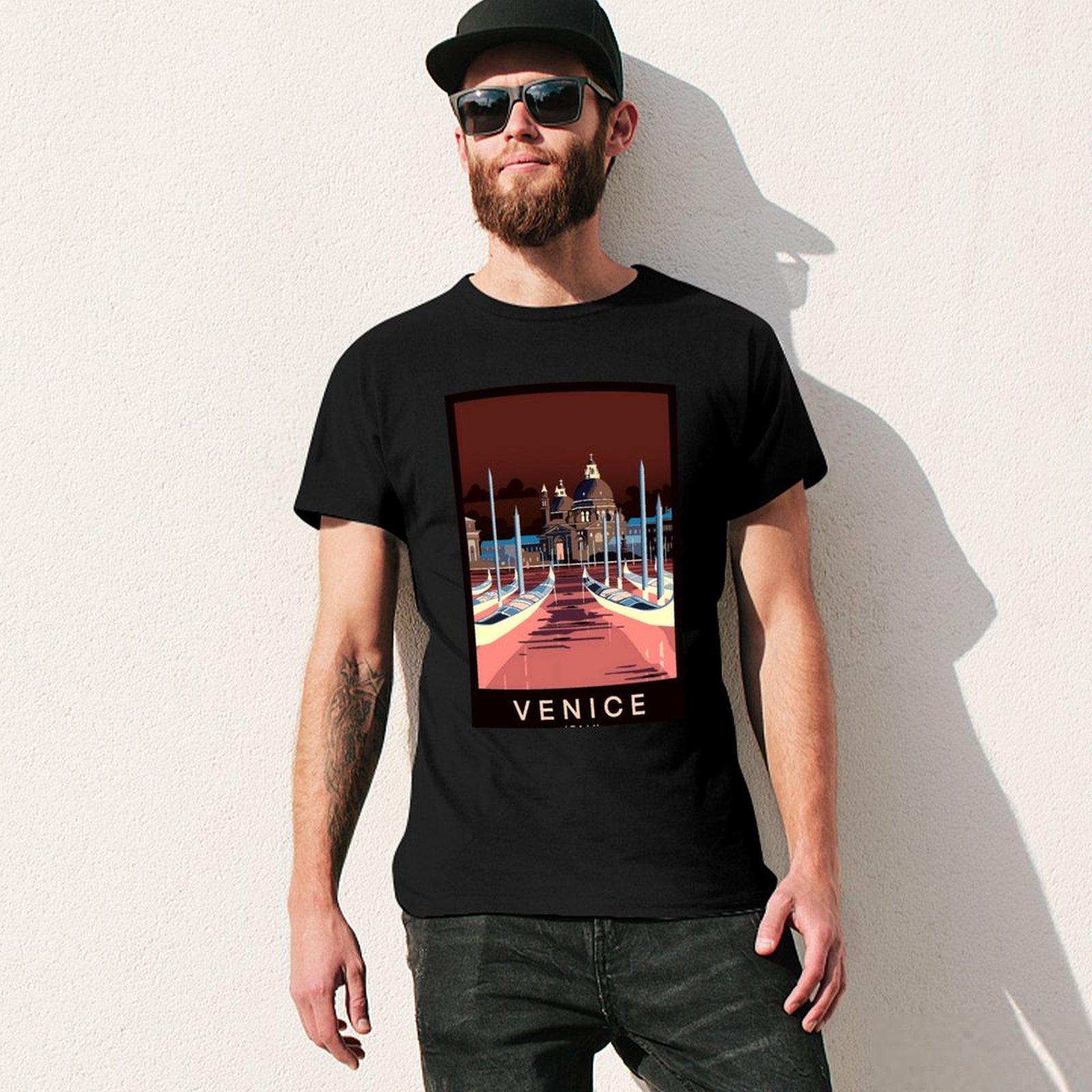 Венеция, Италия: футболка с пр – обзор и цена Men'S Fashion Venice Italy