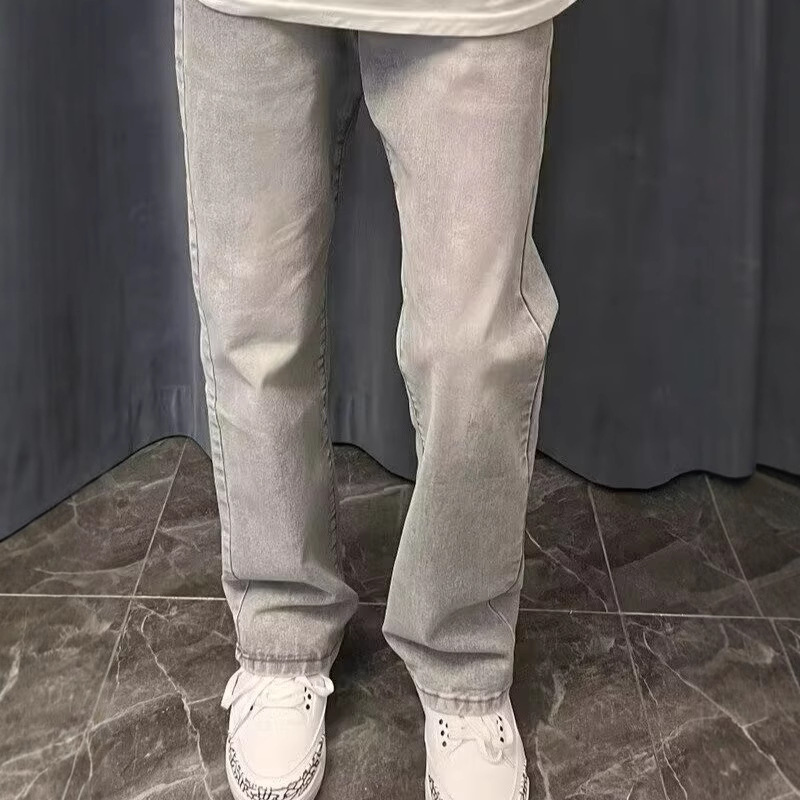 Американские винтажные новые м – обзор и цена Men'S Fashion Grey Jeans