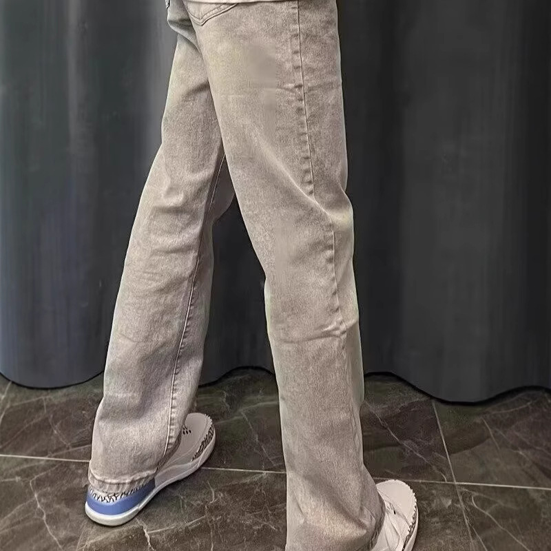 Американские винтажные новые м – обзор и цена Men'S Fashion Grey Jeans