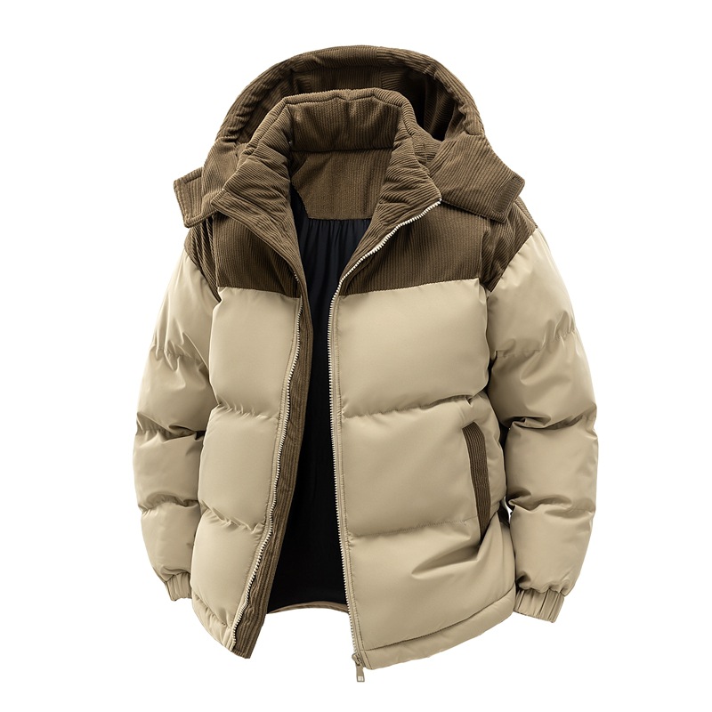 Мужская зимняя утолщенная курт – обзор и цена Corduroy Jacket Men