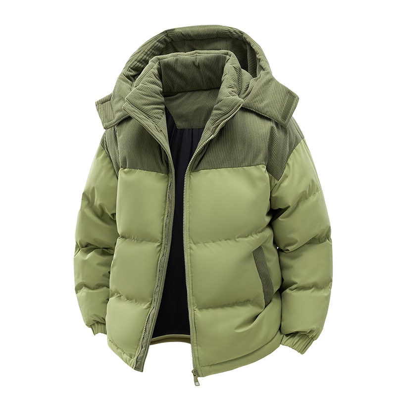 Мужская зимняя утолщенная курт – обзор и цена Corduroy Jacket Men