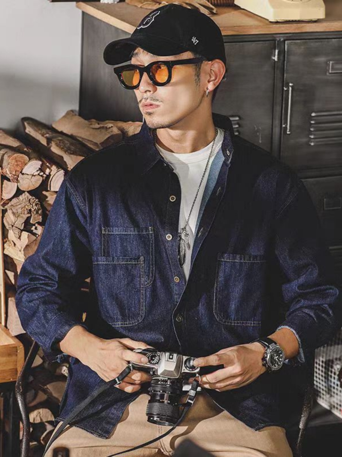 Мужская джинсовая куртка в аме – обзор и цена Mens Fashion Denim