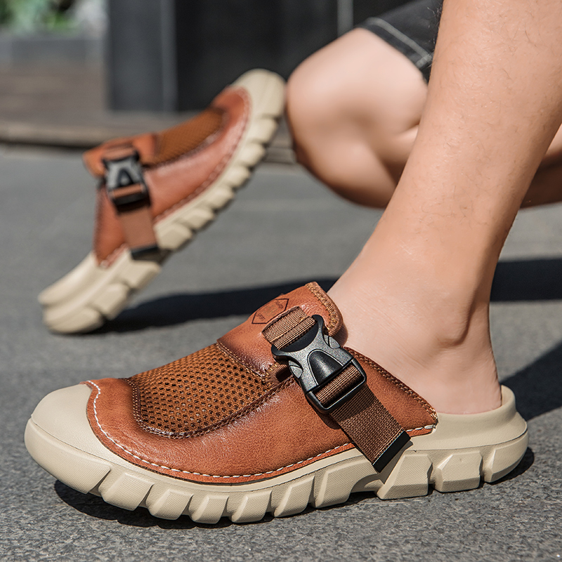 Новые летние мужские сандалии, – обзор и цена Casual Sneakers Men