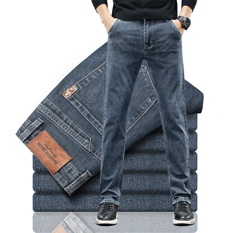Мужские облегающие джинсы, Нов – обзор и цена Men'S Fashion Grey Jeans