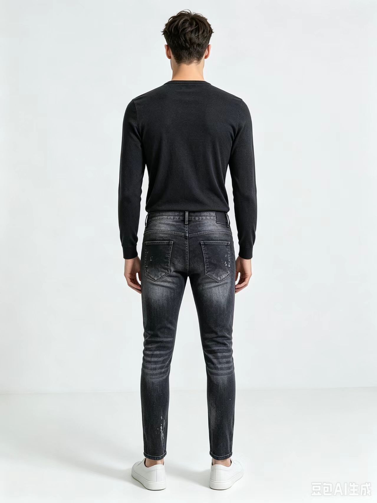 Мужские джинсы Y2K в стиле хип – обзор и цена Men'S Fashion Grey Jeans