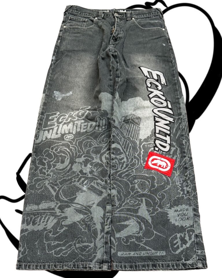 Американские модные джинсы с п – обзор и цена Men'S Fashion Grey Jeans