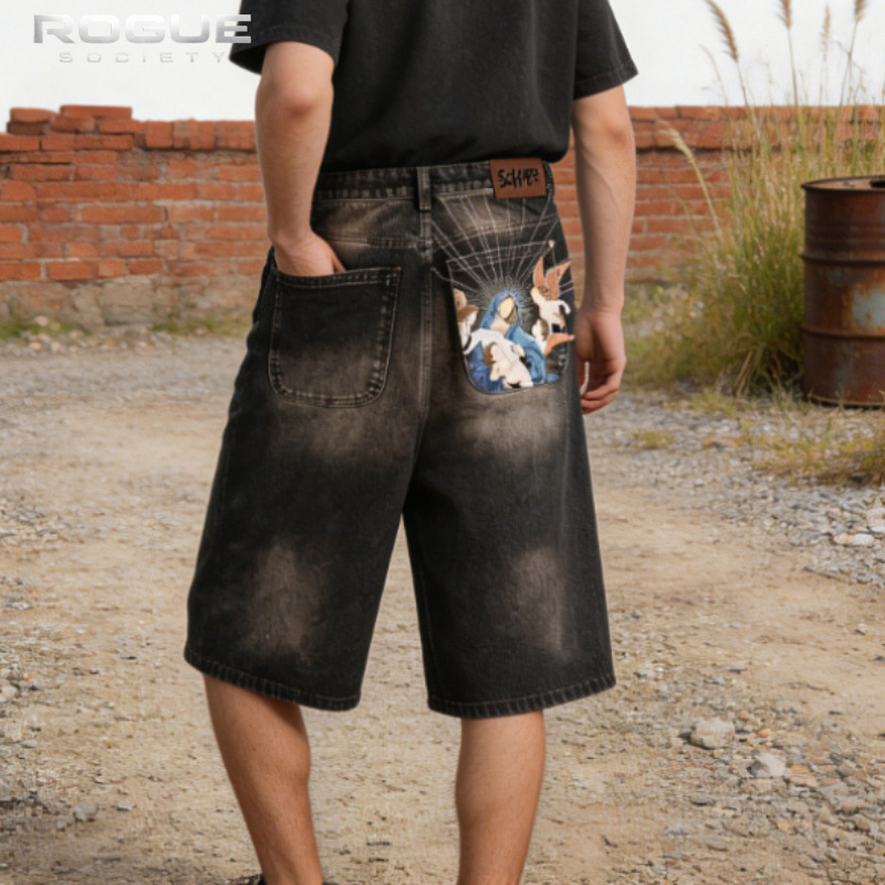 Летние люксовые джинсовые шорт – обзор и цена Mens Fashion Denim