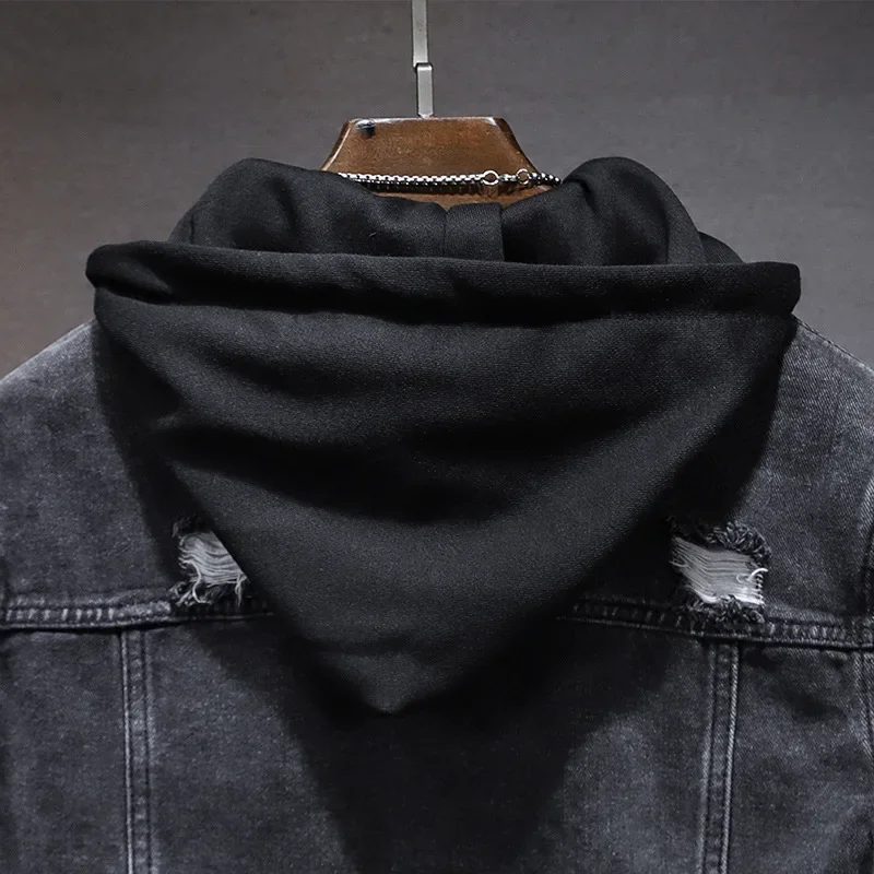 Поп-весна-осень, новая модная  – обзор и цена Men'S Fashion Grey Jeans
