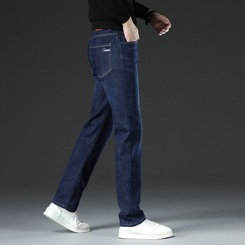 Новые прямые мужские модные дж – обзор и цена Men'S Fashion Grey Jeans